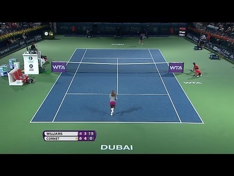 Alize Cornet 2014 Dubai Duty Free Tennis Championships Hot Shot ...