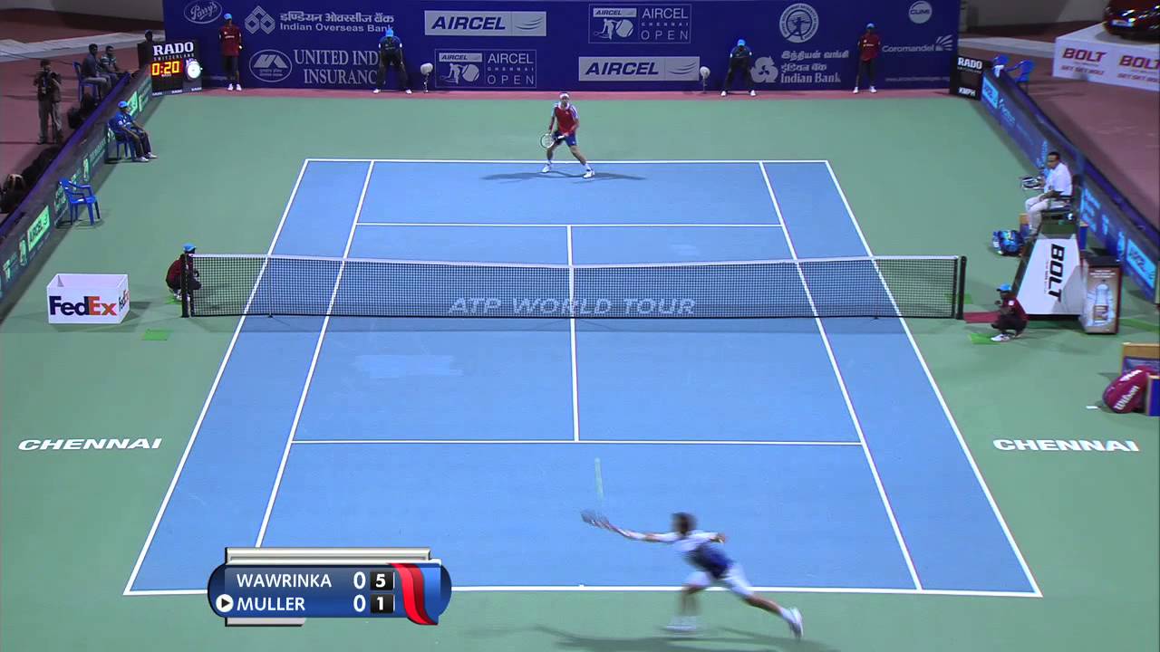 ACO 2015 – Day 5: Match 2 Highlights – S Wawrinka vs G Muller