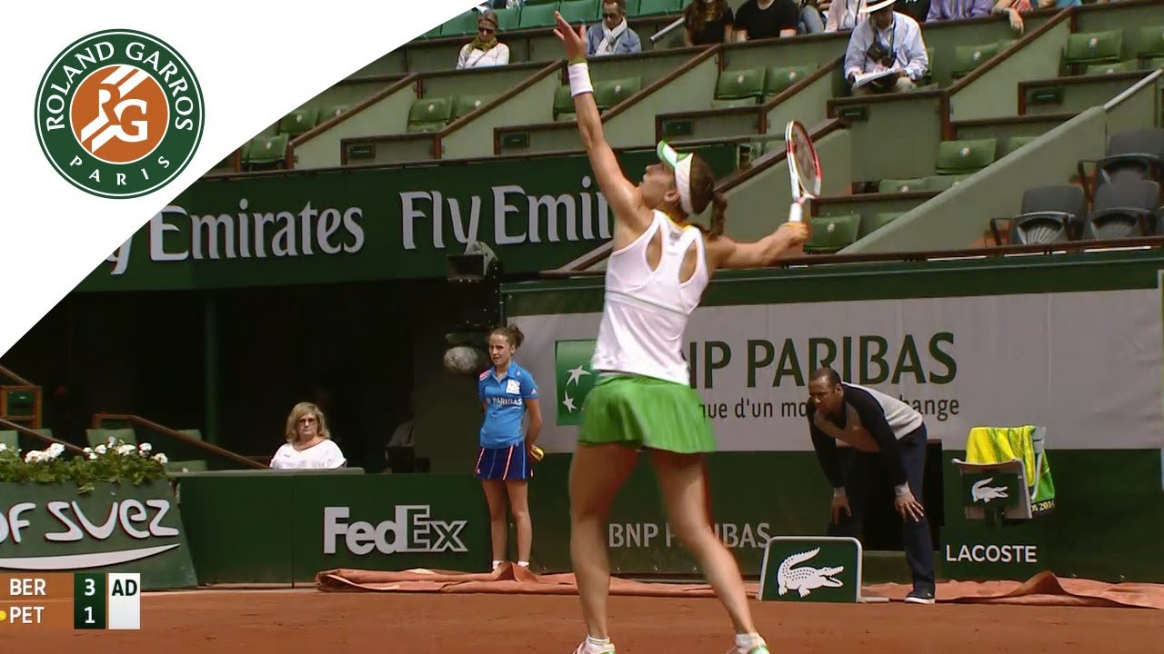 A. Petkovic v. K. Bertens 2014 French Open Women`s R4 Highlights