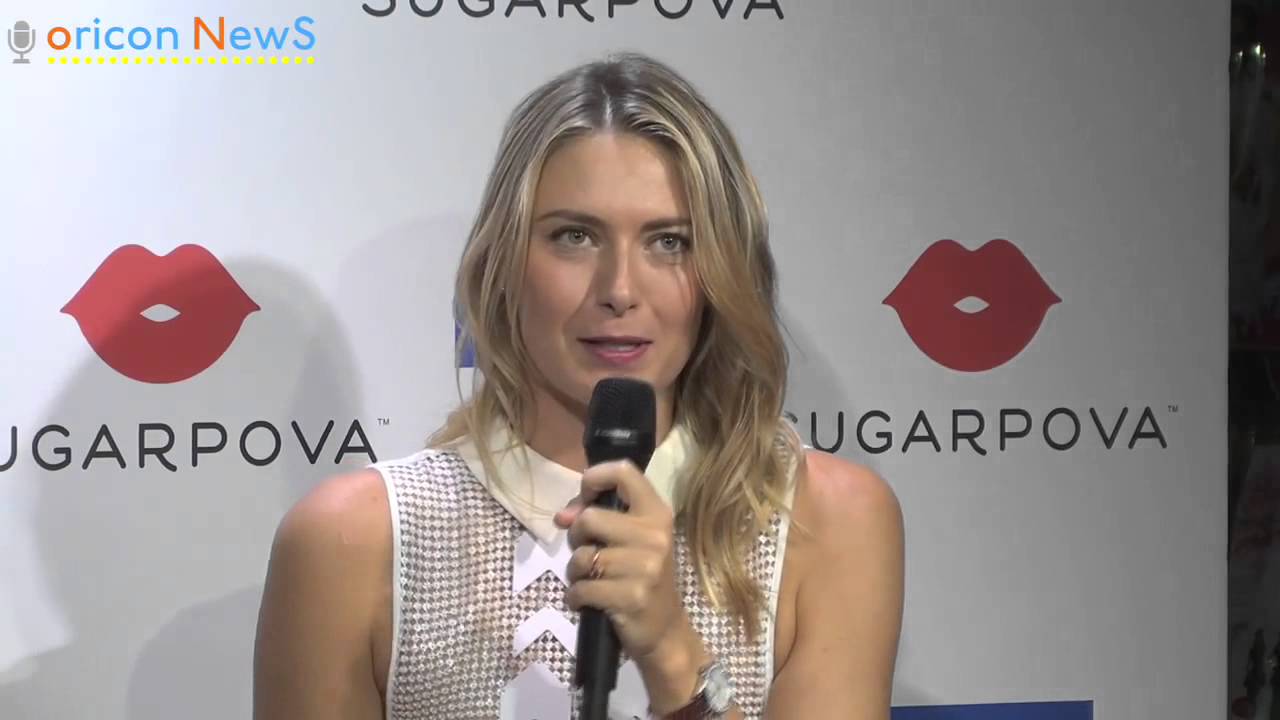 Maria Sharapova Launch Sugarpova in Tokyo Japan 2014