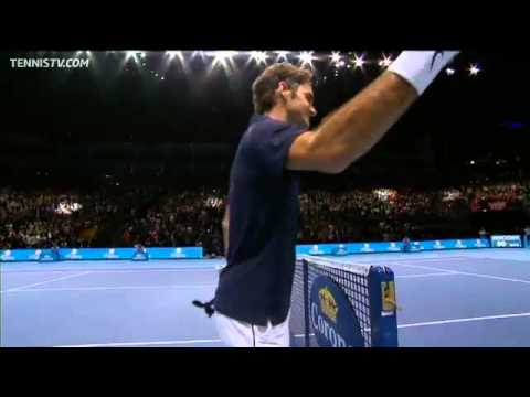 Federer Defeats Ferrer To Reach 100th Final – YouTube