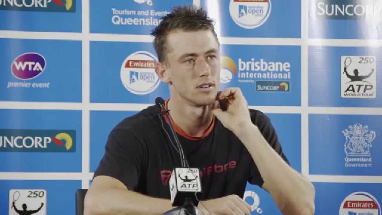 John Millman press conference (2R) – Brisbane International 2015