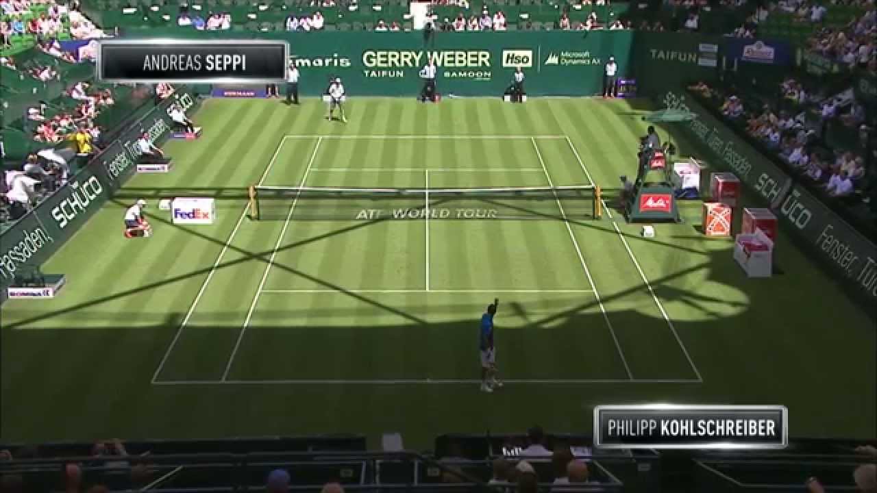 Gerry Weber Open 2014 – 1R- Andreas Seppi vs. Philipp Kohlschreiber