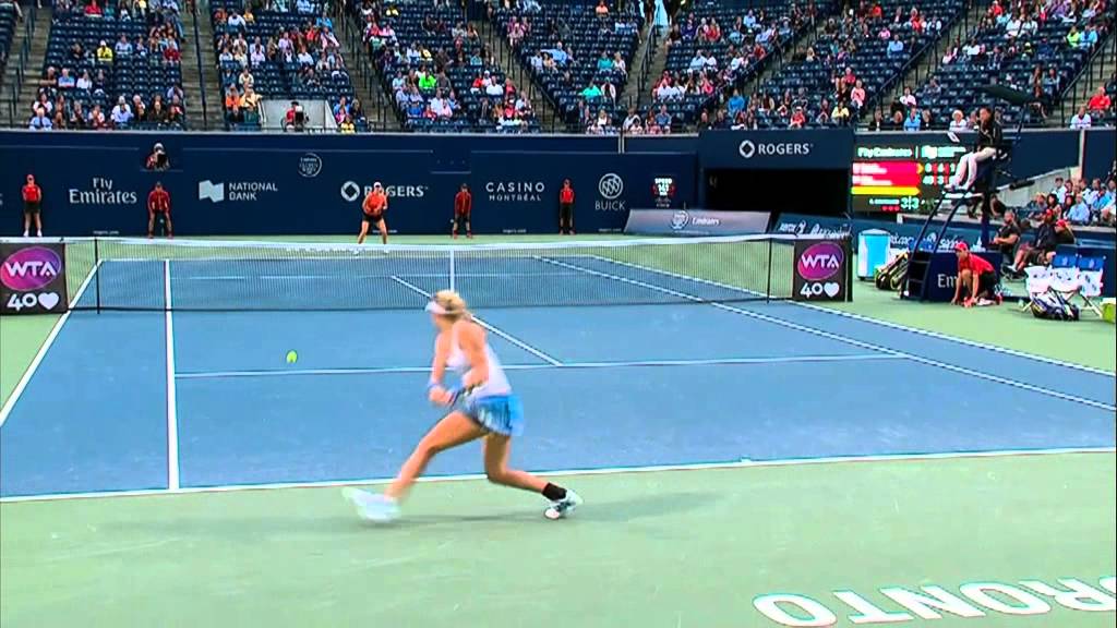Genie Bouchard Rogers Cup Hot Shot