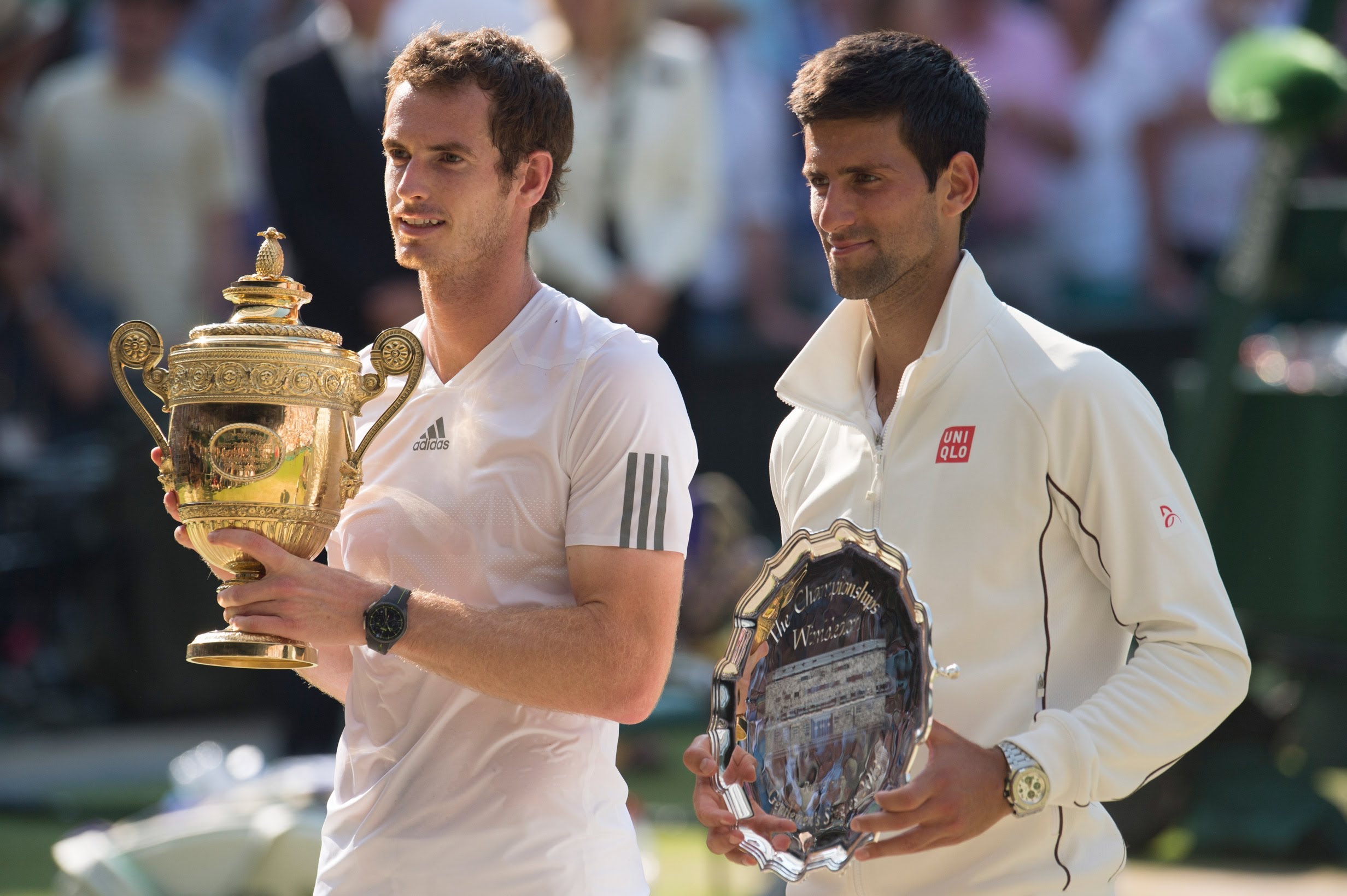 How did Andy Murray & Novak Djokovic get to Centre Court? Tennis