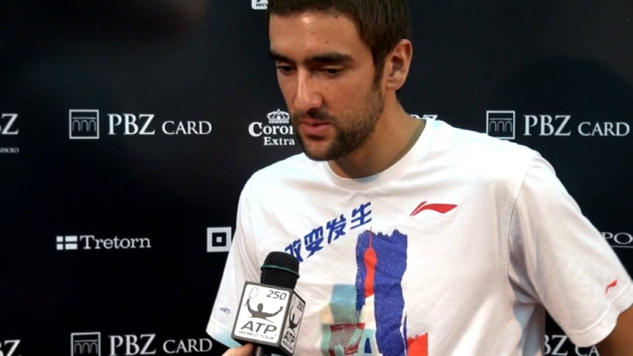 2014 PBZ ZAGREB INDOORS: Interview with Marin Cilic