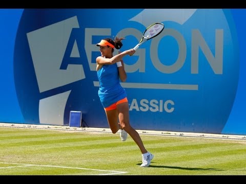 Ana Ivanovic vs Klara Koukalova Birmingham 2014 Highlights