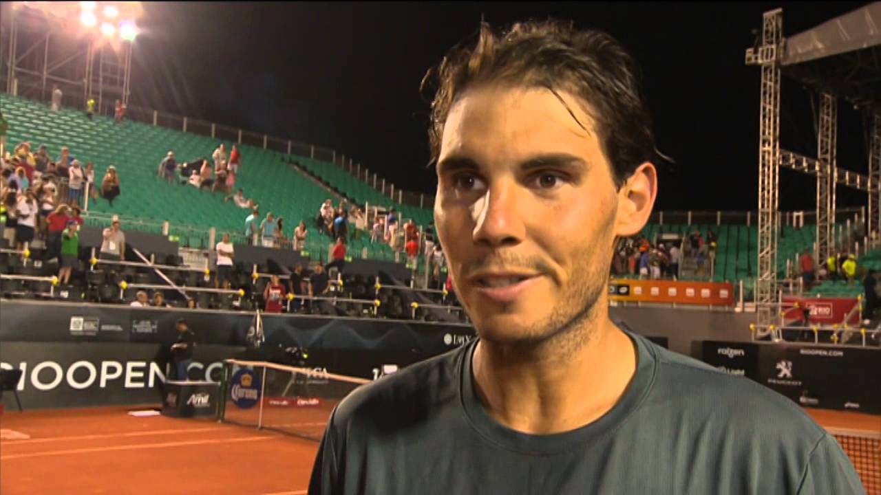 Rio de Janeiro 2014 Friday Nadal Interview