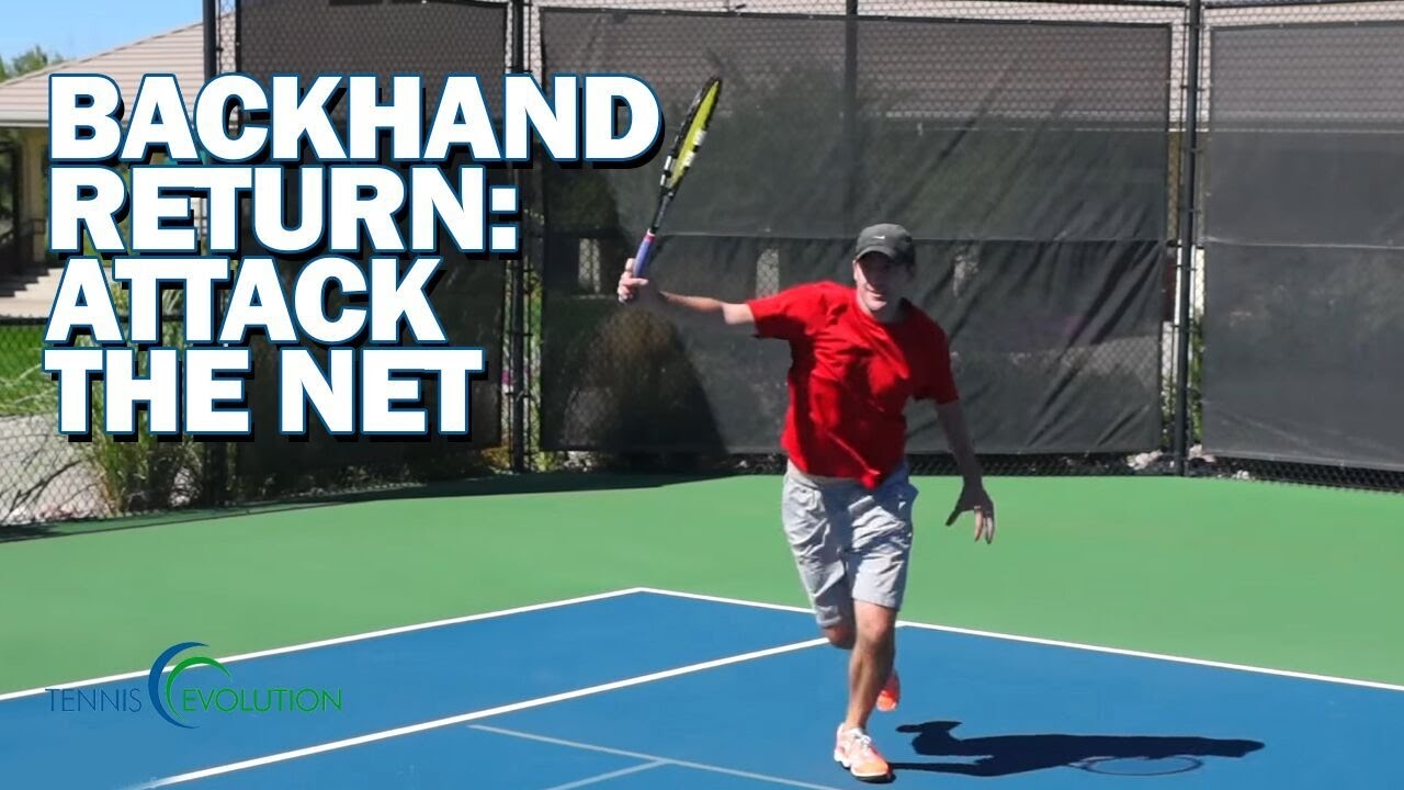 RETURN OF SERVE TENNIS 1 Hand BH Return Of Serve Tennis Tonic