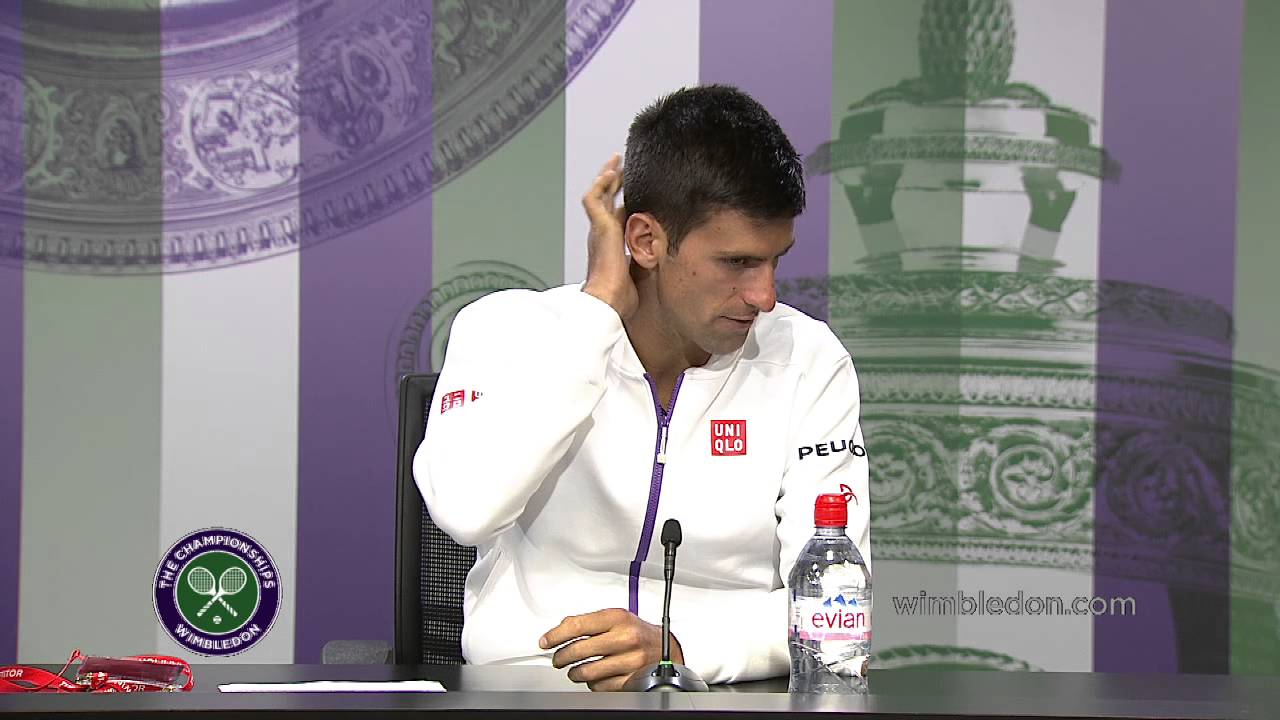 Novak Djokovic First Round Press Conference - Tennis Tonic - News ...