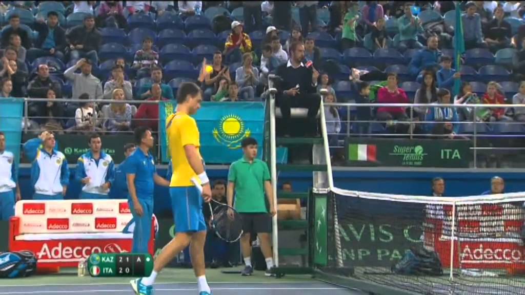 Highlights: Alexandr Nedovyesov (KAZ) v Fabio Fognini (ITA)