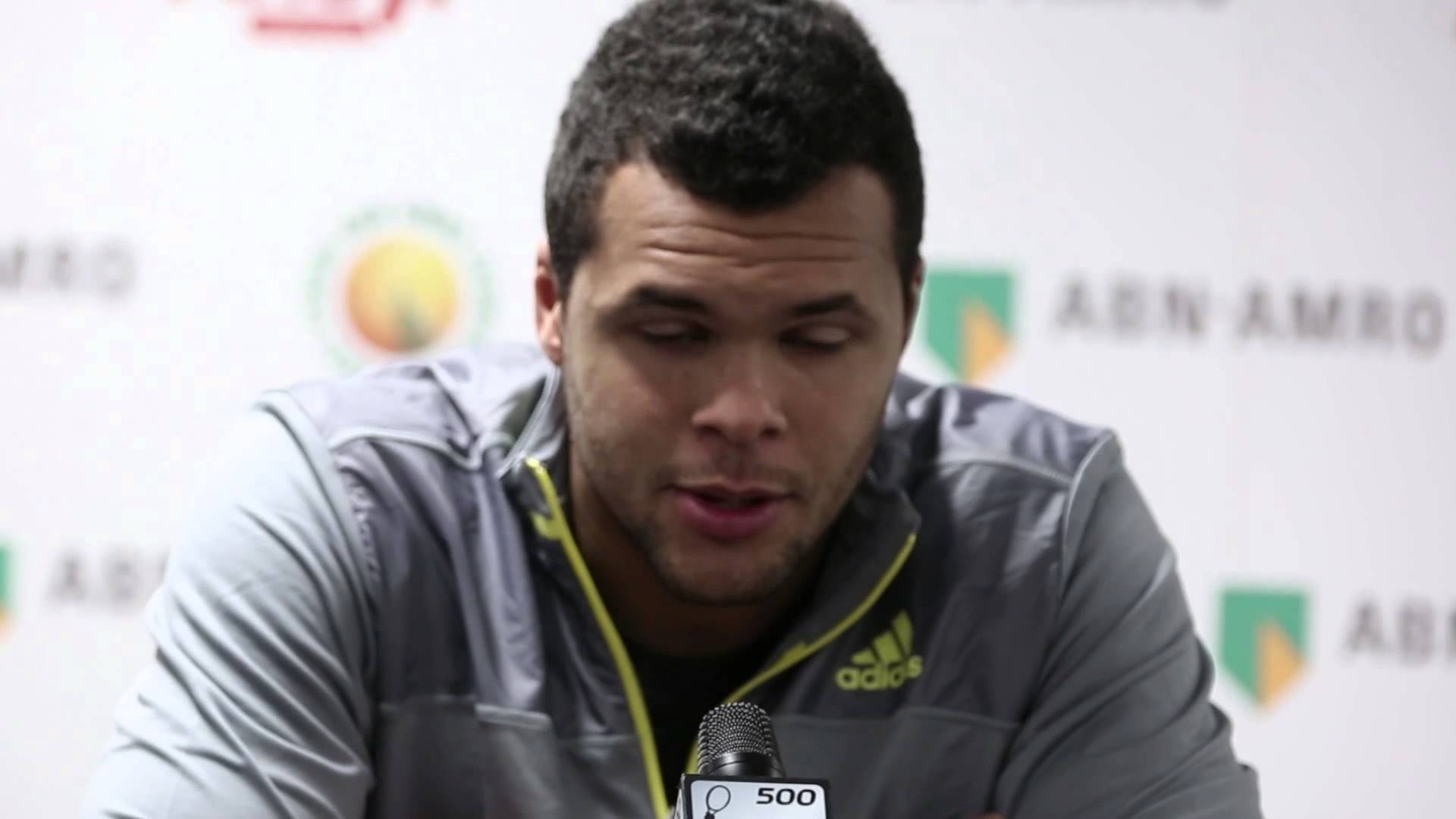 2013 ATP Rotterdam: Tsonga interview