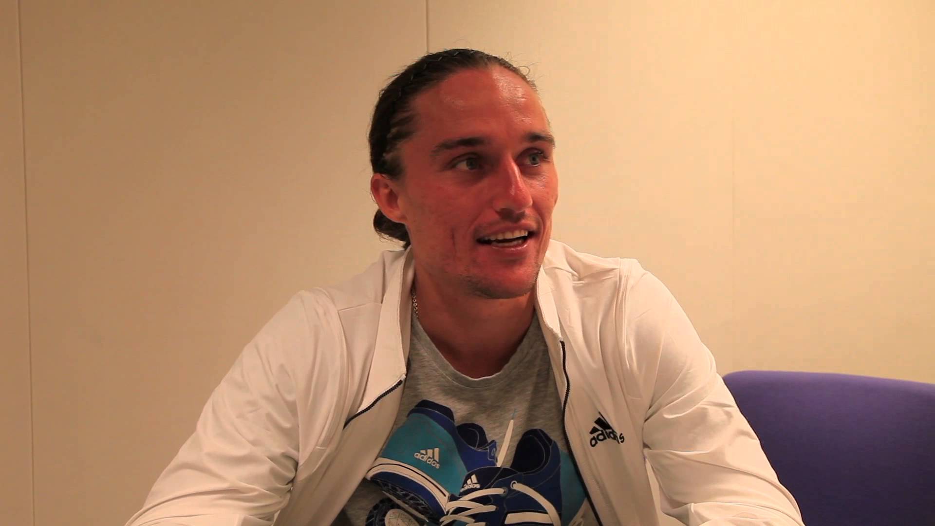Wimbledon 2014 Tuesday Interview Dolgopolov