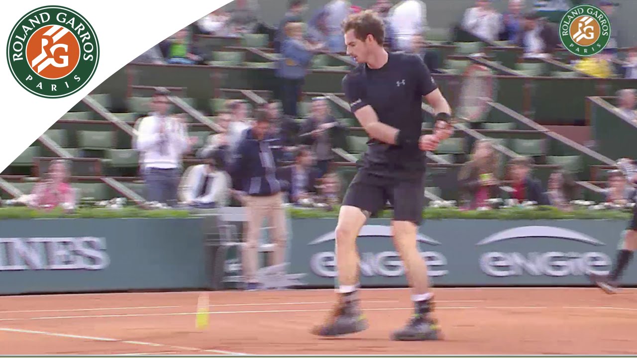 Andy Murray v. Facundo Arguello 2015 French Open Men`s R128 Highlights