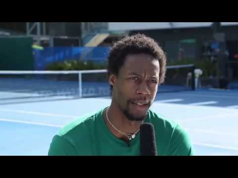 Auckland 2013 Monfils Interview