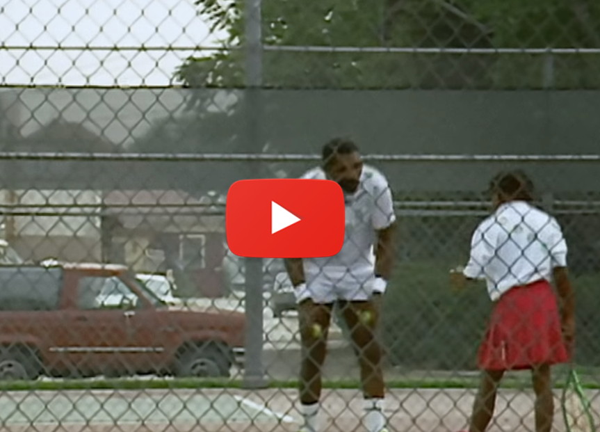 serena williams and her father