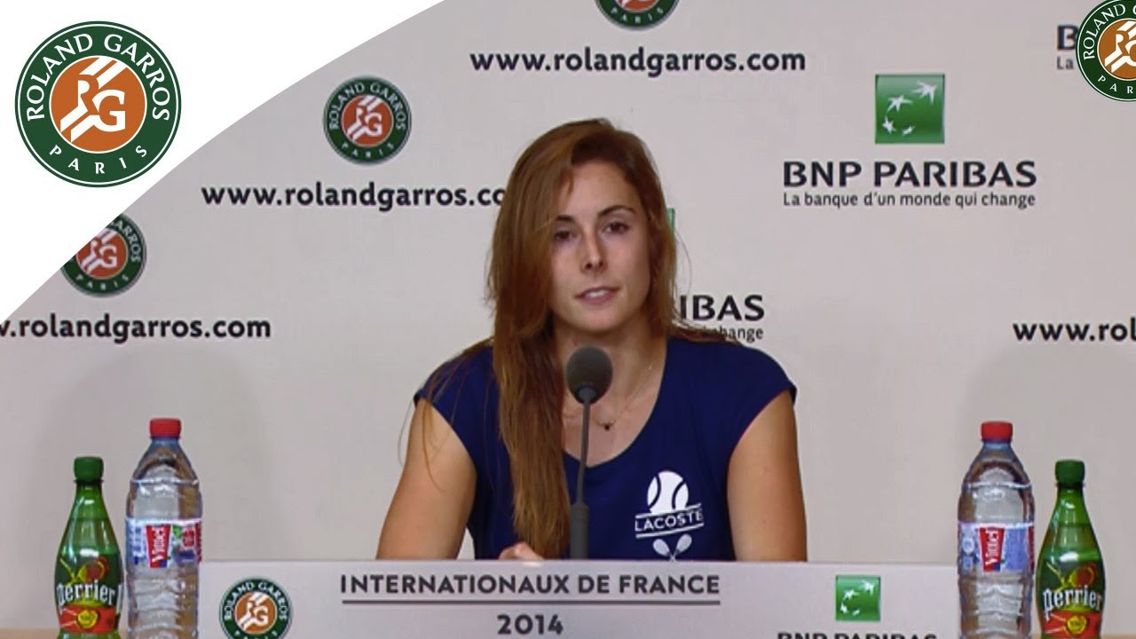 Press conference Alize 2014 French Open R1 Tennis Tonic News