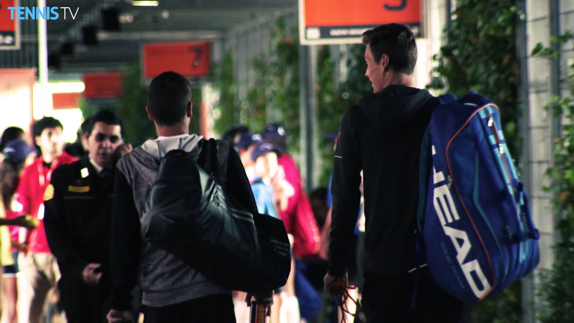 2015 Mutua Madrid Open Monday`s Match Highlights and Interviews