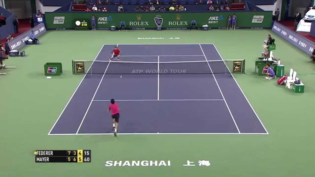 Roger Federer`s Dramatic Match Point Save In Shanghai Tennis Tonic