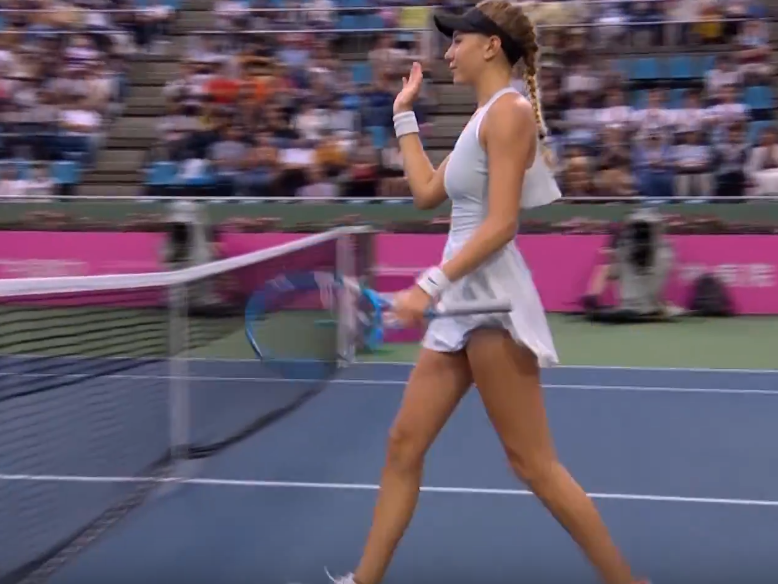 17-year-old Anisimova reaches the final in Hiroshima! anisimova