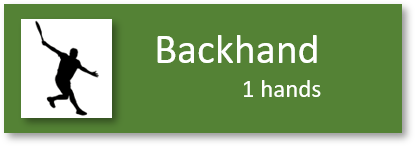 Backhand Lessons - 1 hand
