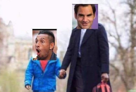 federer kyrgios