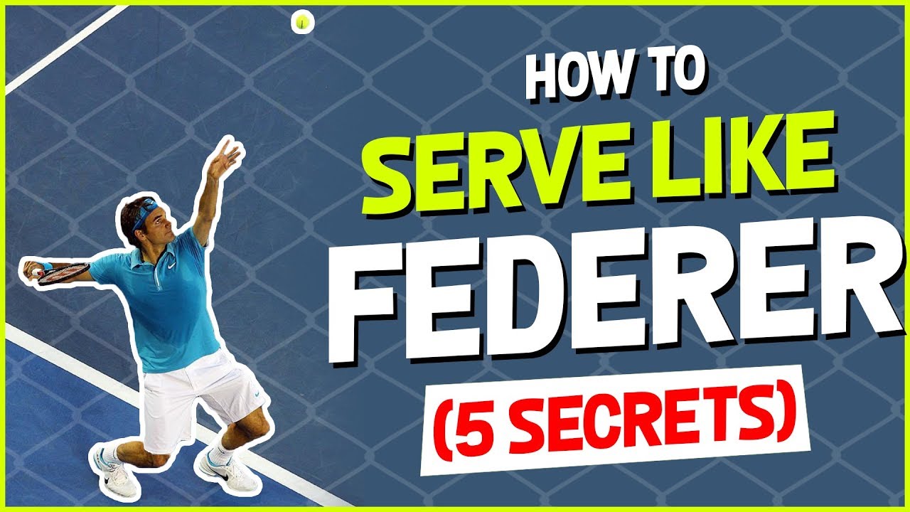 Tennis Serve Lesson | How to Serve Like Roger Federer (5 Secrets)