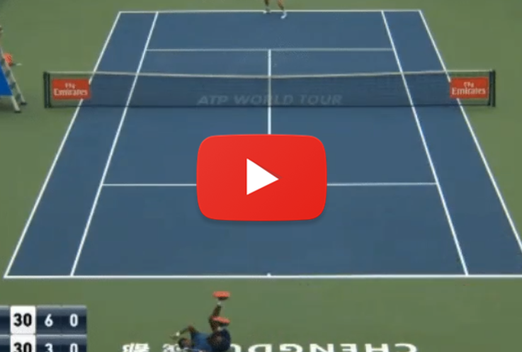 Monfils gets weird in Chengdu monfils