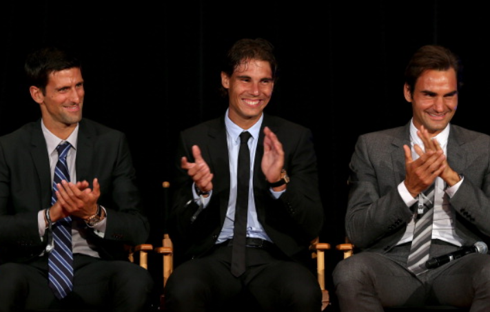 Federer Nadal Djokovic