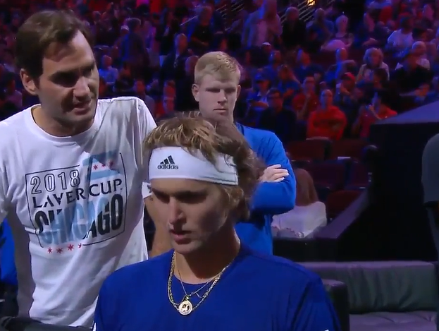 Federer coaching Zverev