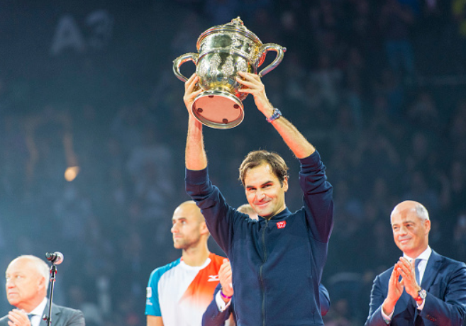 Federer wins Basel Federer wins Basel