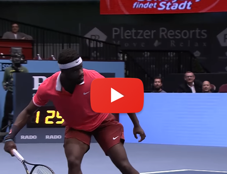 Tiafoe puts the Vienna crowd on fire with this magic - Tennis Tonic