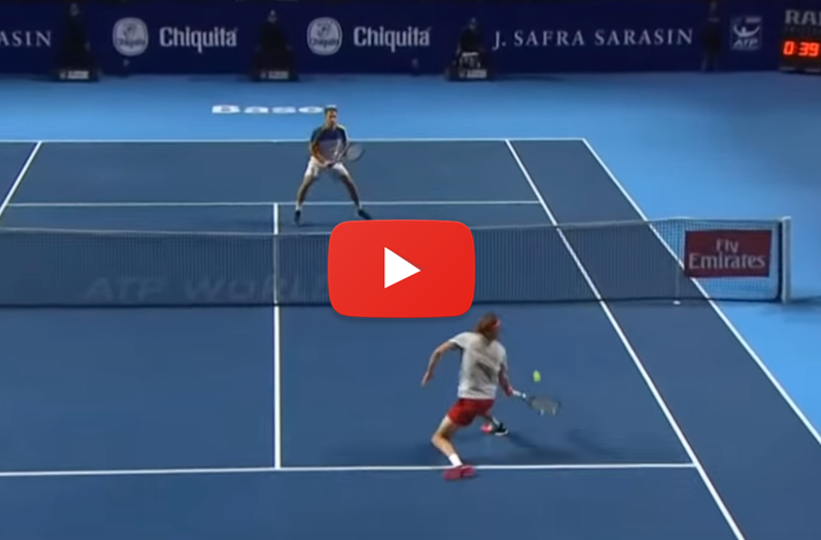 Stefanos Tsitsipas vs Peter Gojowczyk HIGHLIGHTS BASEL 2018 Tsitsipas