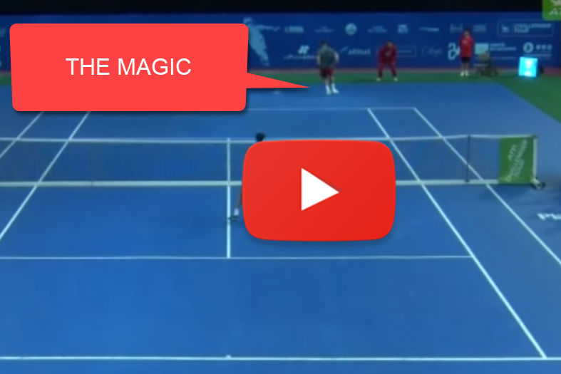 Hot Shot: Simon’s Sensational No-Look Pass In Andria Amazing no-look shot