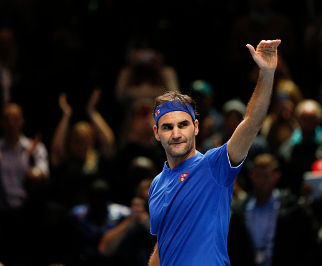 Federer beats Anderson Federer beats Anderson