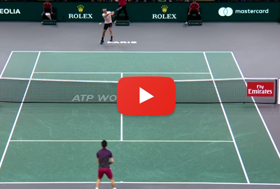 HIghlights Federer Nishikori