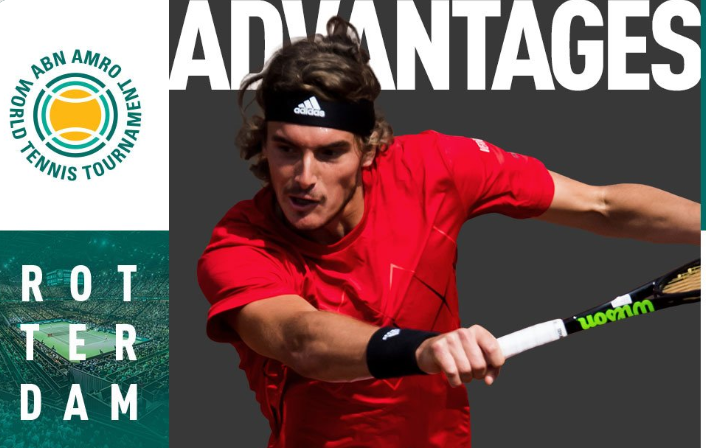Tsitsipas back to rotterdam Tsitsipas back to rotterdam