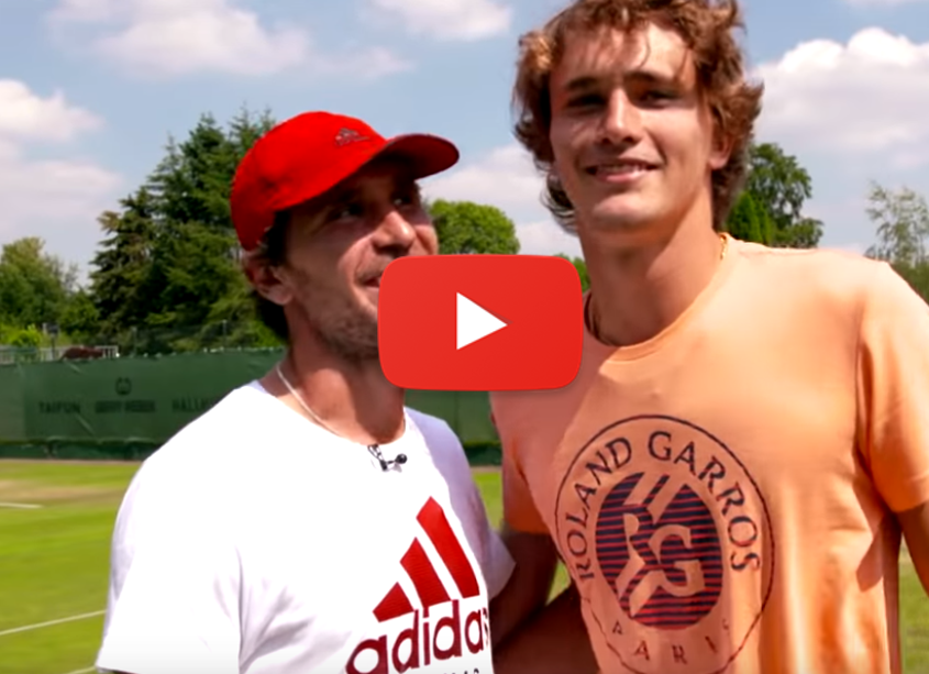 Zverer Serve and Volley