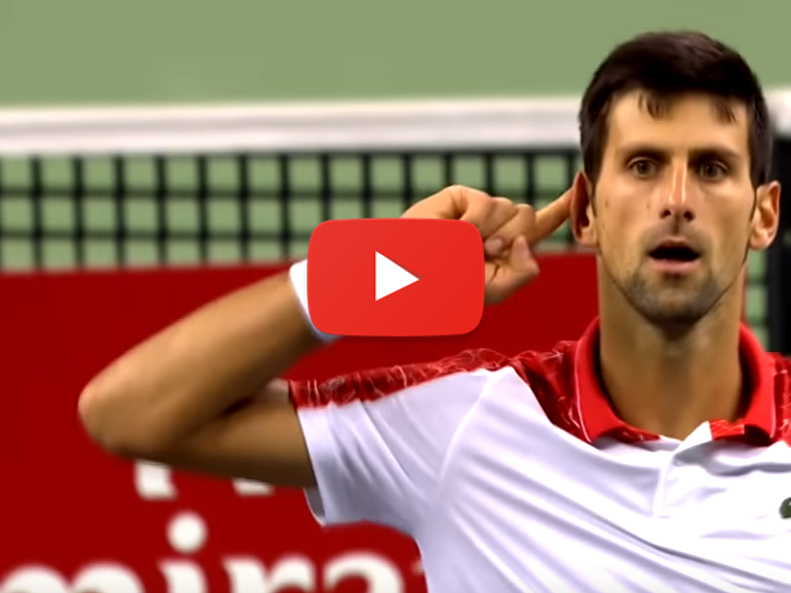 Djokovic great shots