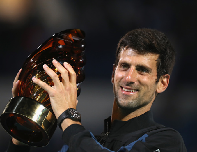 Djokovic wins Mubadala