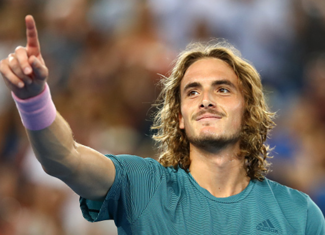 Stefanos Tsitsipas to play Roger Federer at the Australian Open
