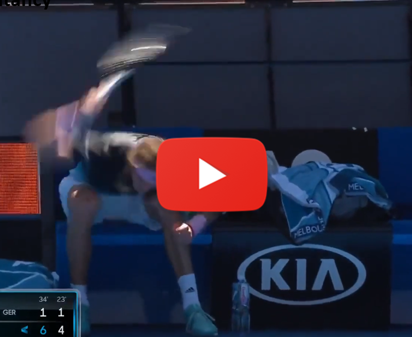 Zverev demolishes racket