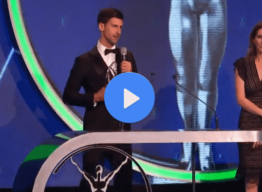 Djokovic speech