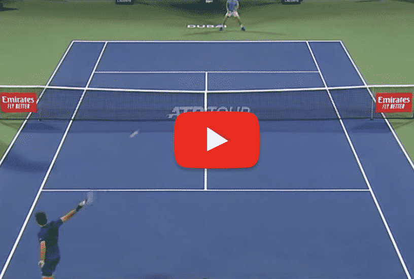 Highlights Roger Federer vs. Philipp Kohlschreiber Dubai 2019