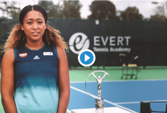 Naomi Osaka wins the Laurel Award