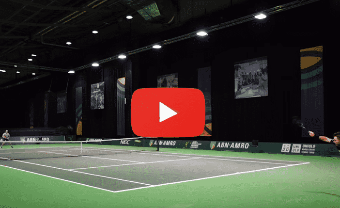 Shapovalov, Wawrinka practicing together in Rotterdam