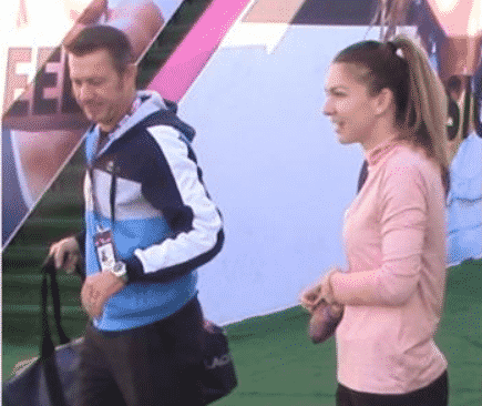 Simona Halep ends her coaching relationship after 1 week! Simona Halep and Thierry van Cleemput
