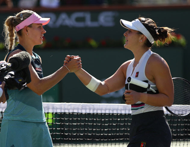 Angelique Kerber and Bianca Andreescu to possibly play again in Miami