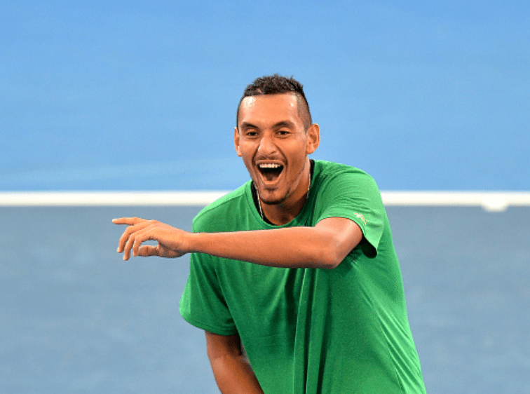 Kyrgios makes fun of Kerber after her congratulations to Andreescu Kyrgios