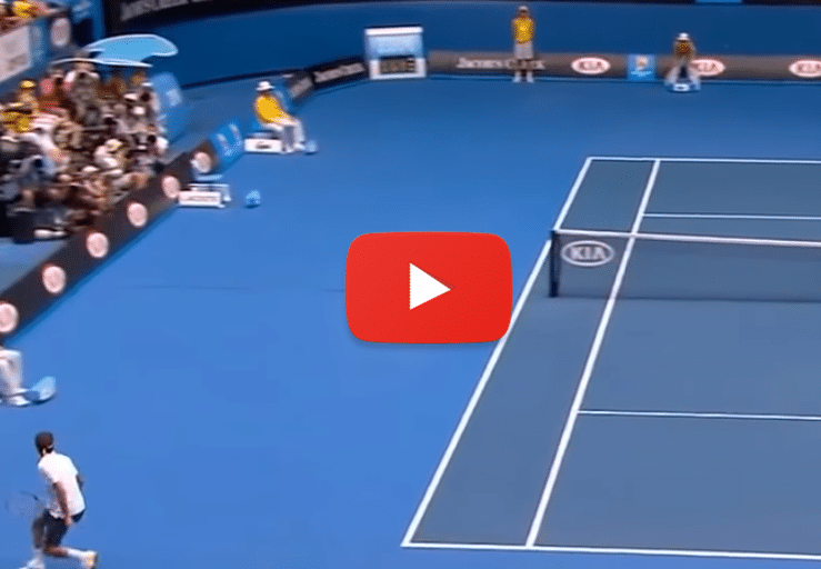 Roger Federer All 17 Around the Net Post Shots Tennis Tonic News